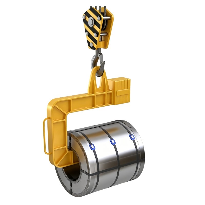 C-Hook Coil Crane