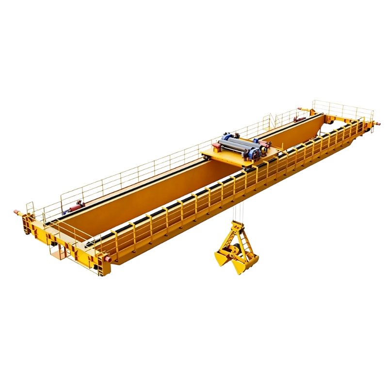 Electro-Hydraulic Grab Waste Crane
