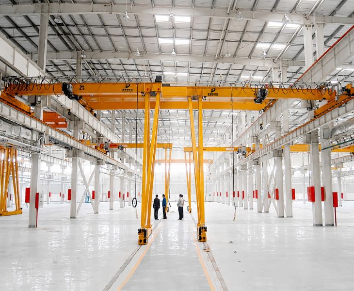 Embedded Rail Structure Improves Workshop Traffic Efficiency