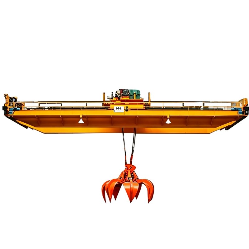 Hydraulic Grab Waste Crane