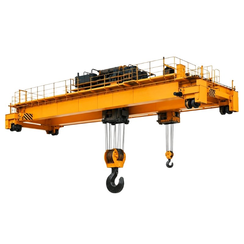 Main & Auxiliary Hook Type Foundry Crane