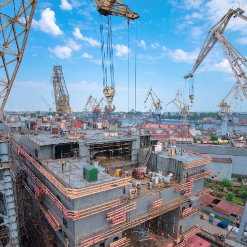 Shipyard Heavy Section Assembly