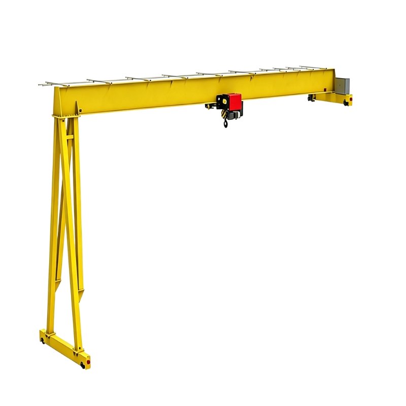 Single Girder Semi Gantry Crane