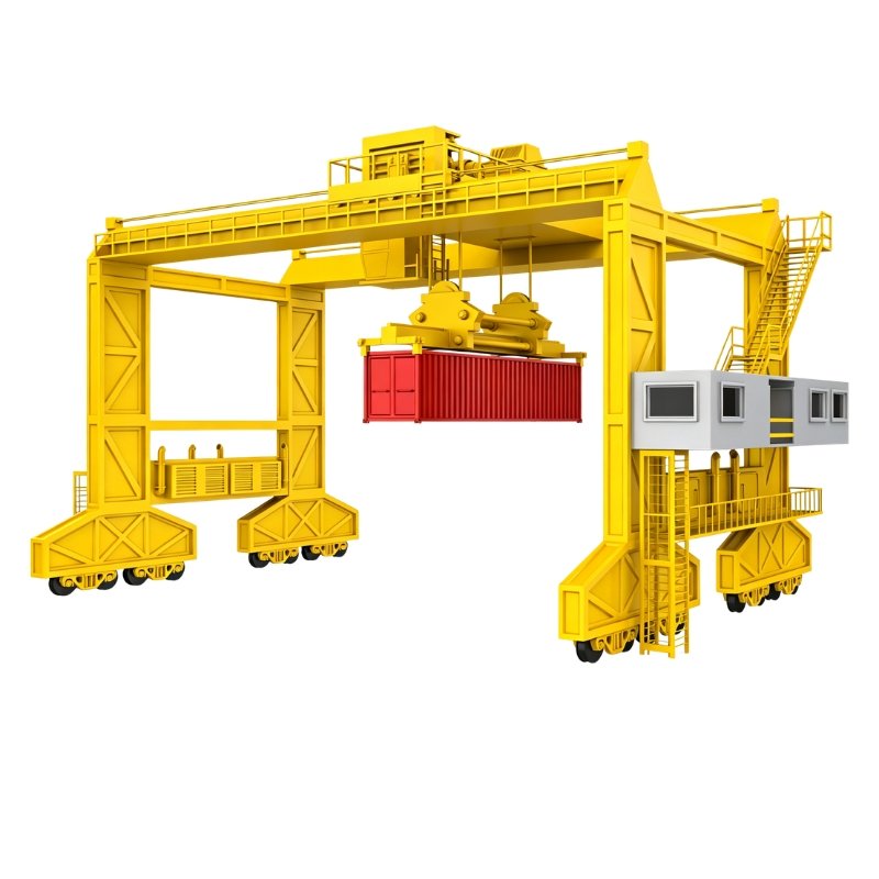 Super Capacitor RTG Crane