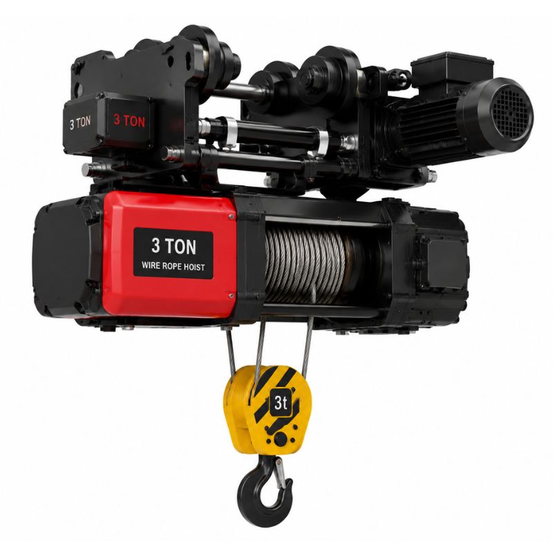 Trolley Mounted 3 Ton Hoist