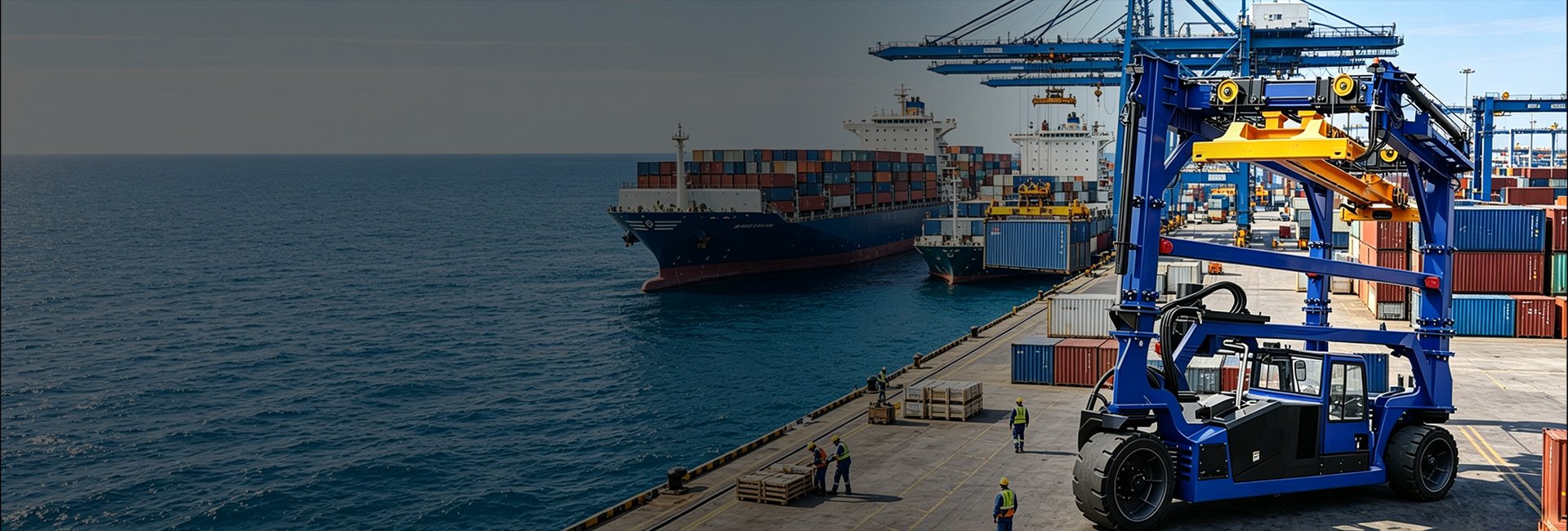 Custom Straddle Carrier Solution