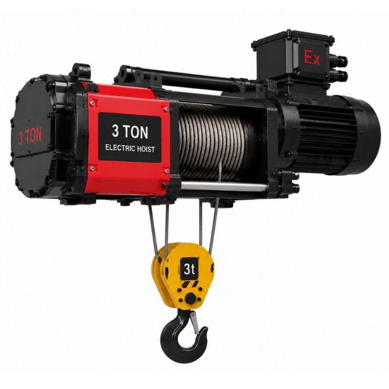 Fixed Type Electric 3 Ton Hoist