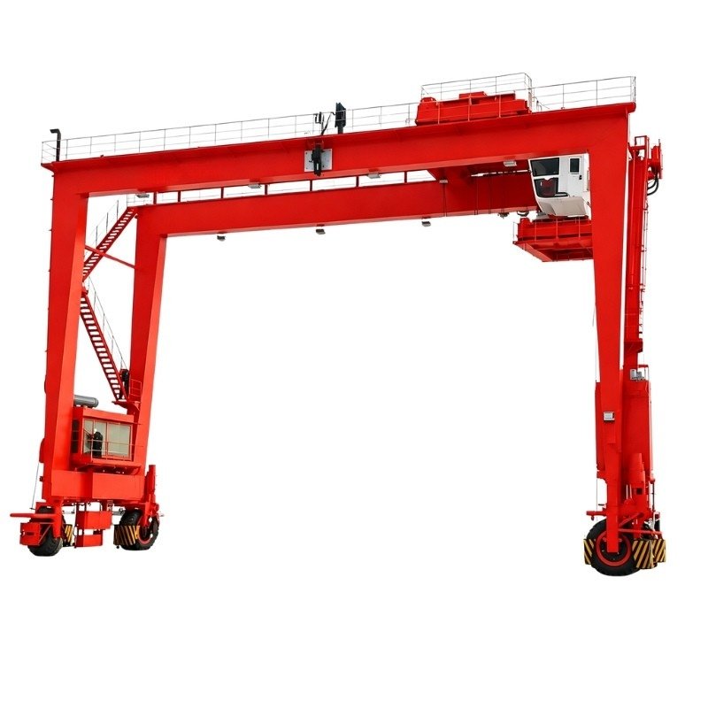 Hybrid RTG Crane