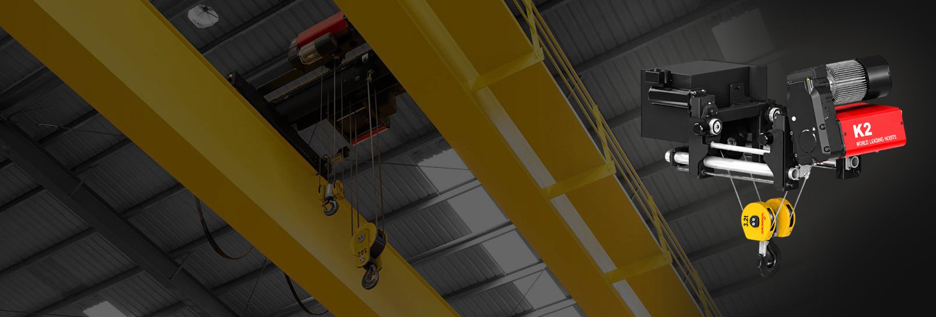 Low-Headroom-Wire-Rope-Hoist