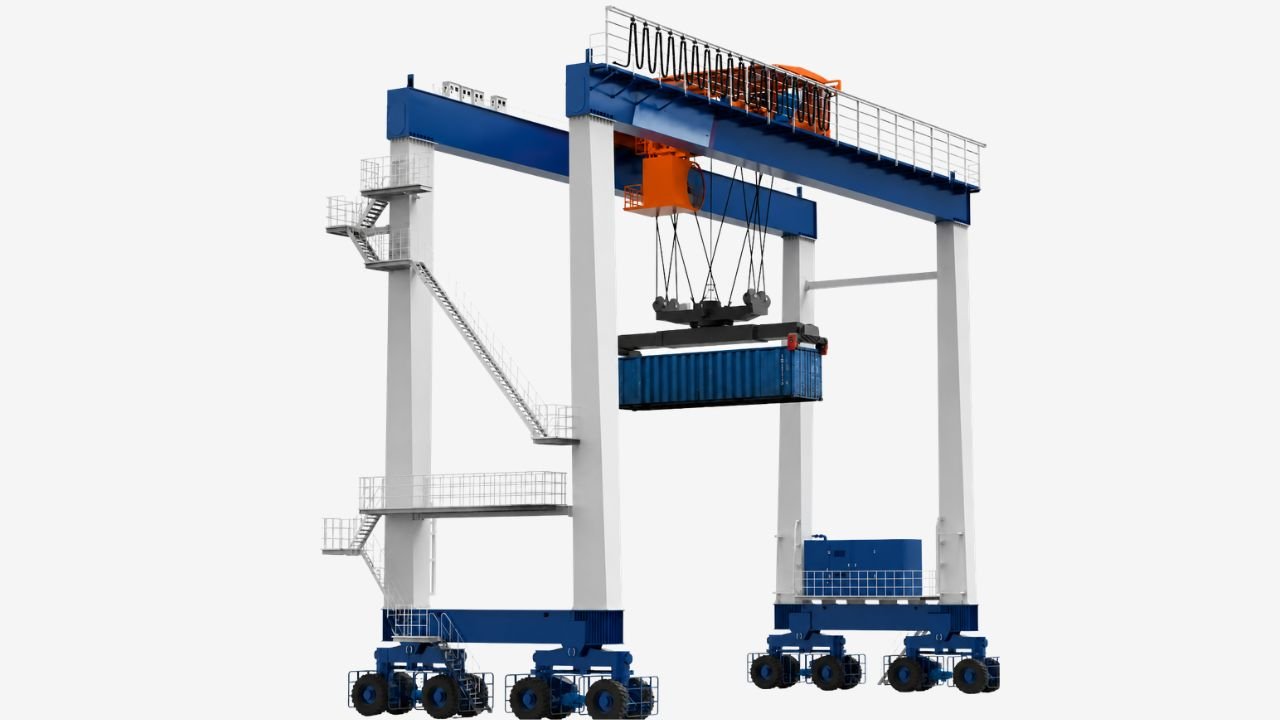 Rubber-Tired Gantry (RTG) Cranes