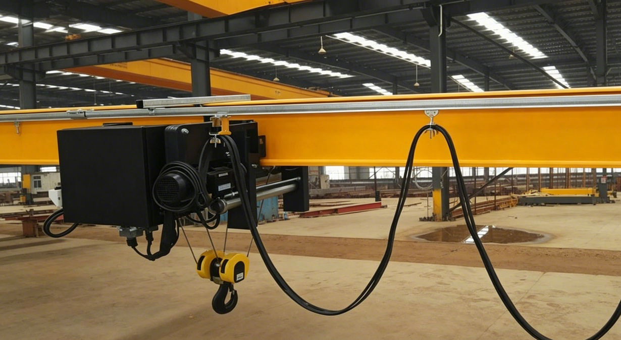 Bridge crane cable