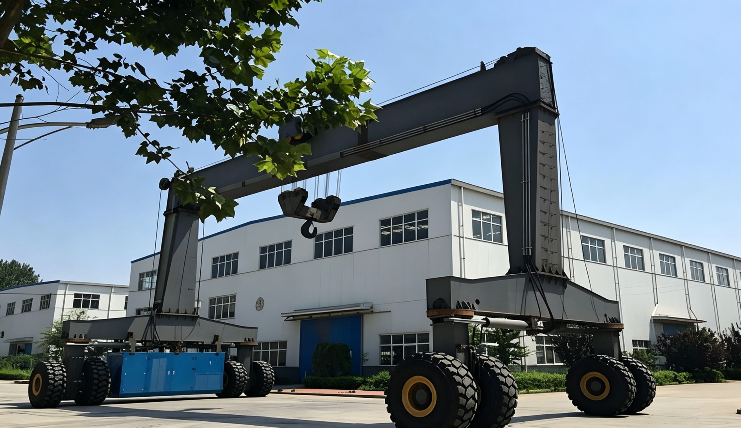 Rubber-Tired Gantry (RTG) Cranes