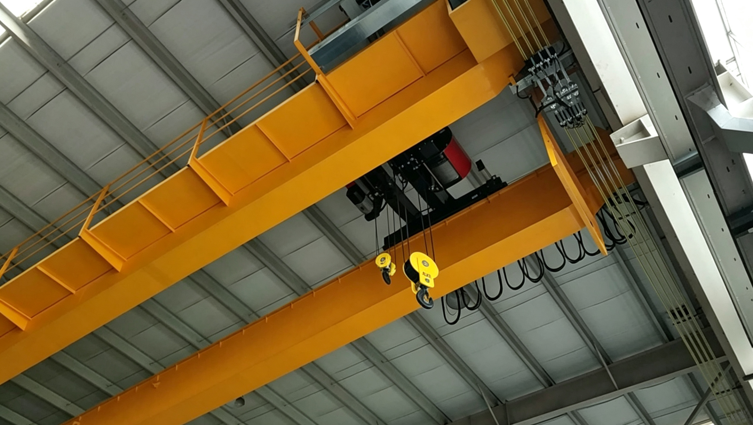 double girder overhead crane electric hoist