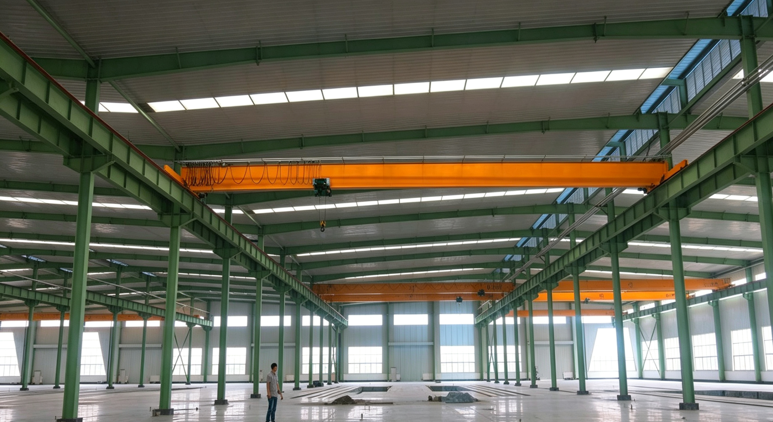 single beam bridge crane