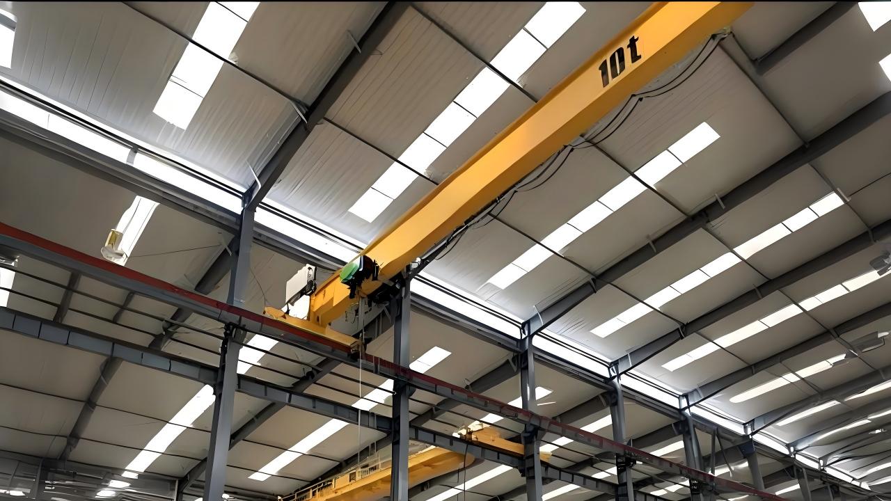 single beam eot crane