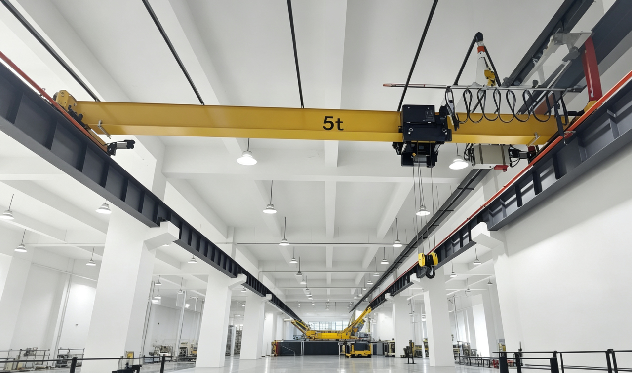 top running oh crane