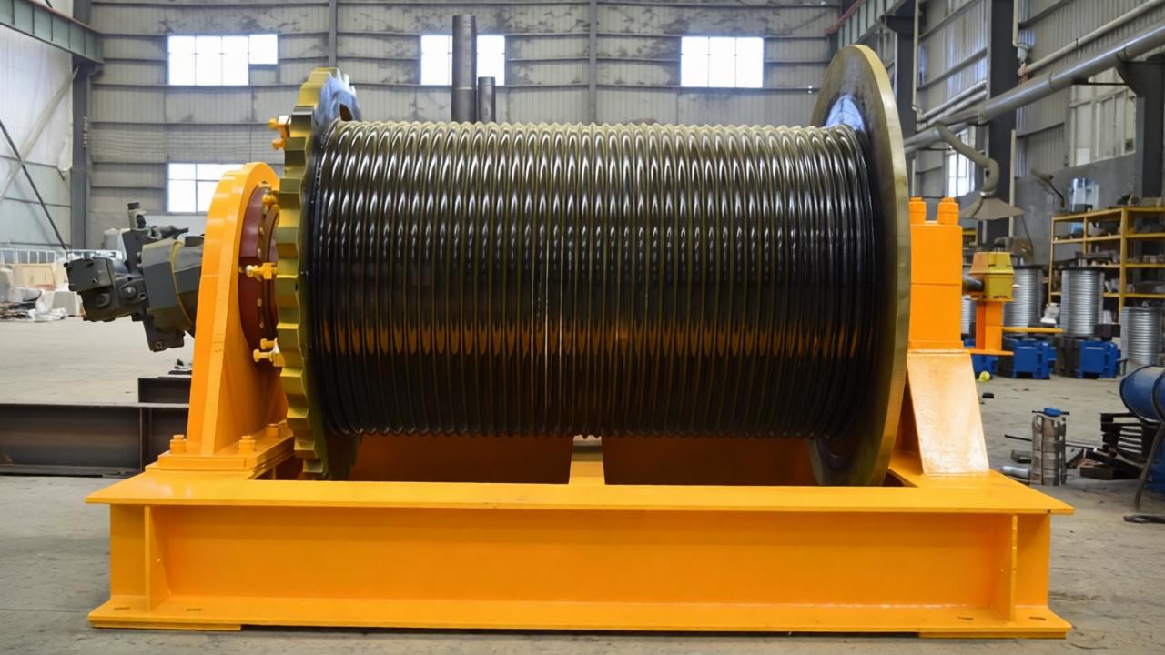 Hydraulic Crane Winch