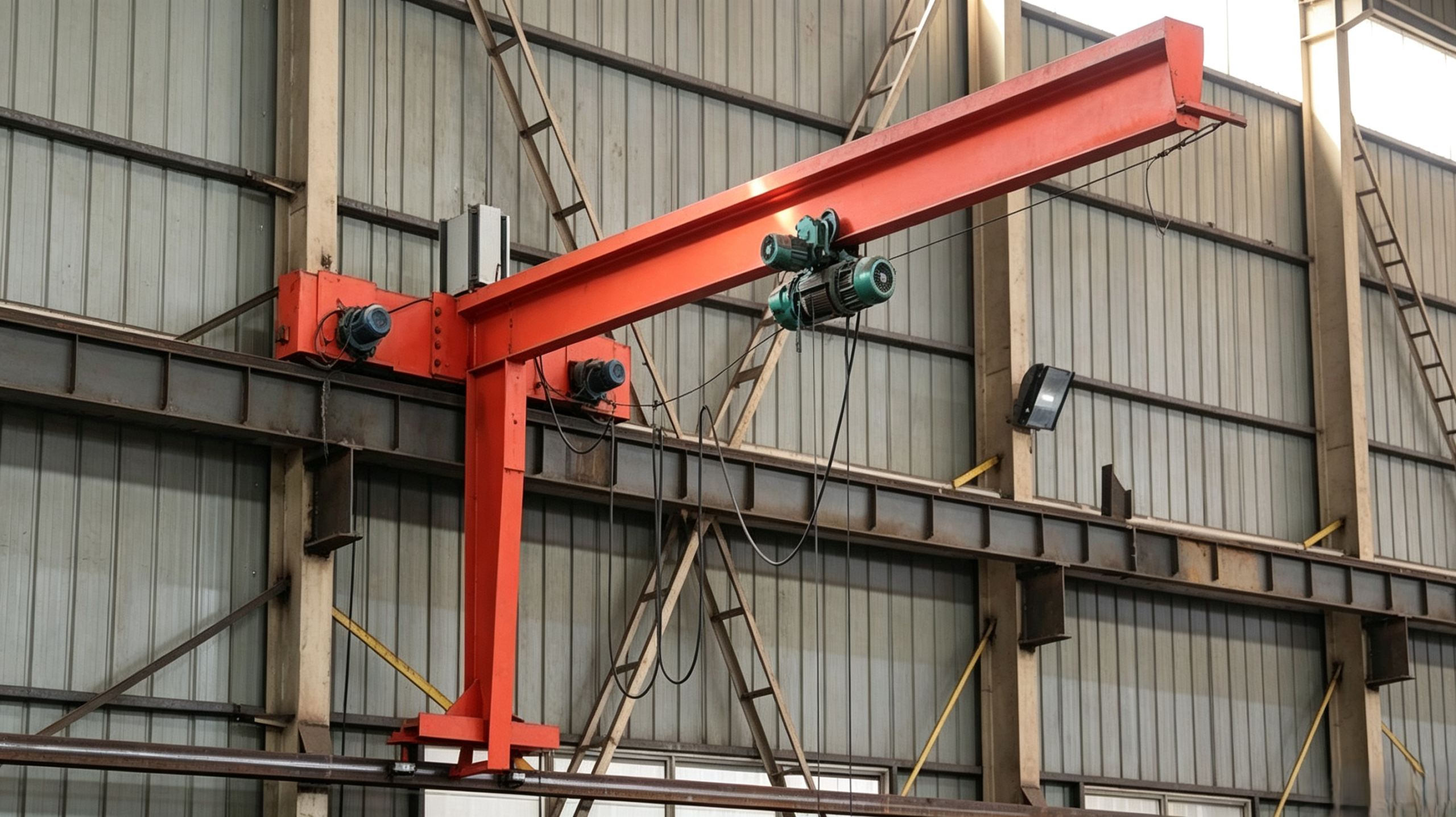 Wall-Mounted Jib Crane