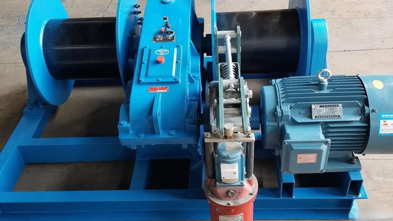 double drum winch